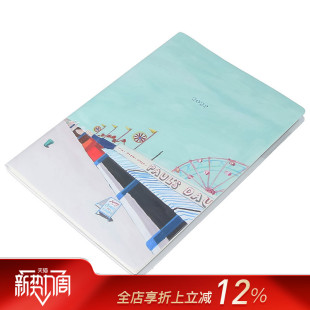 2022年手帐EDiT松本诚次插画合作款 MARKS B6一日一页A5笔记型周记日程本商务工作记事手账本 特惠3折