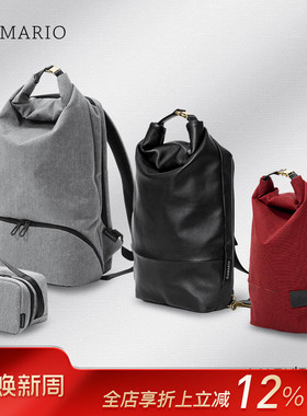AMARIO笔记本平板电脑相机双肩单肩背包内附包中包抗水耐用面料男女通勤适用苹果macbookpro16/14/11寸