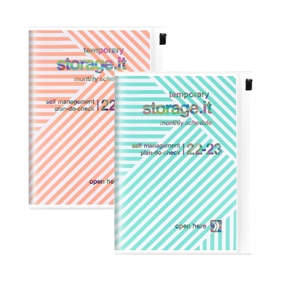 marks彩虹烫金收纳封面春季手帐