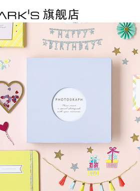 marks Decora 方型拼贴本相册DIY剪贴簿活页相册5寸6寸照片