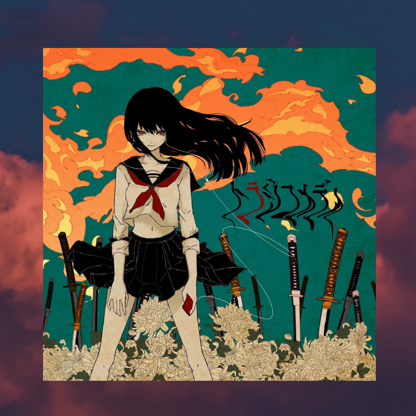 Abyssgaming地獄少女玻璃鼠标垫