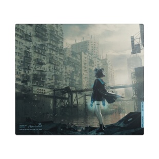 WALLHACK沃哈克SP005荒境YUME钢化玻璃鼠标垫电竞游戏FPS专用超大