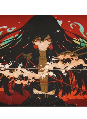 Abyssgaming Daimon刀冢/红玉钢化玻璃鼠标垫女生电竞游戏FPS大号