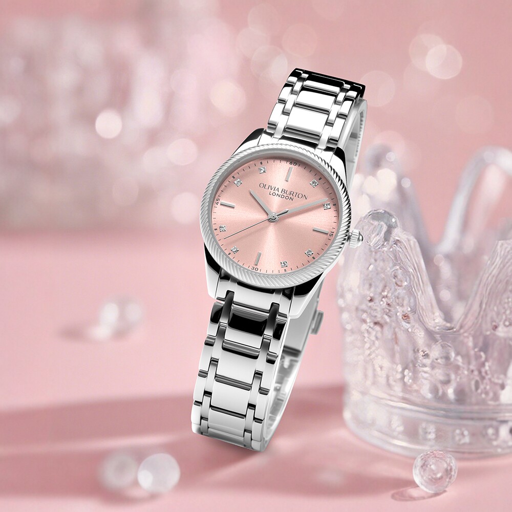 女生礼物OliviaBurton新品小冰粉表手表女款小众轻奢简约