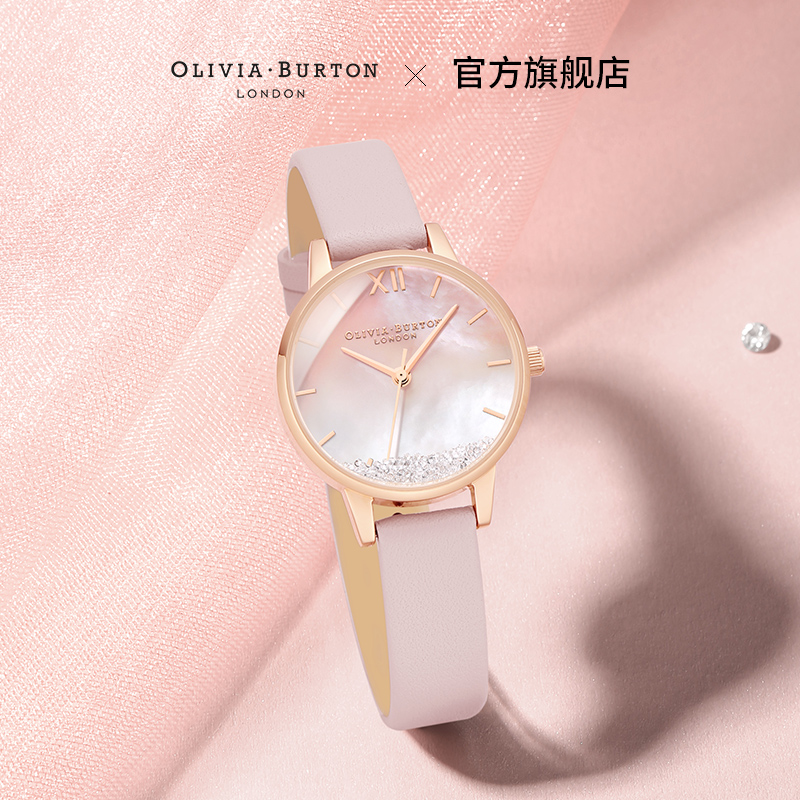 OliviaBurton手表女 母贝满天星女款欧美表手表 小众轻奢礼物 手表 欧美腕表 原图主图