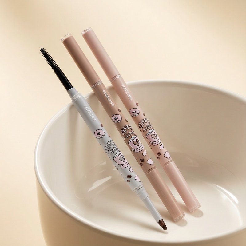 VEECCI/唯资咖啡系列双头眼线胶笔不易晕染持久学生眼线笔卧蚕笔,彩妆/香水/美妆工具,眼线,淘宝优惠券,粉丝福利购,淘宝优惠卷