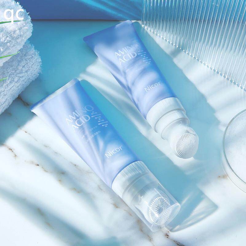 nicor现货茵刷头洗面奶120ml 控油芭氨基酸洗面奶男一件