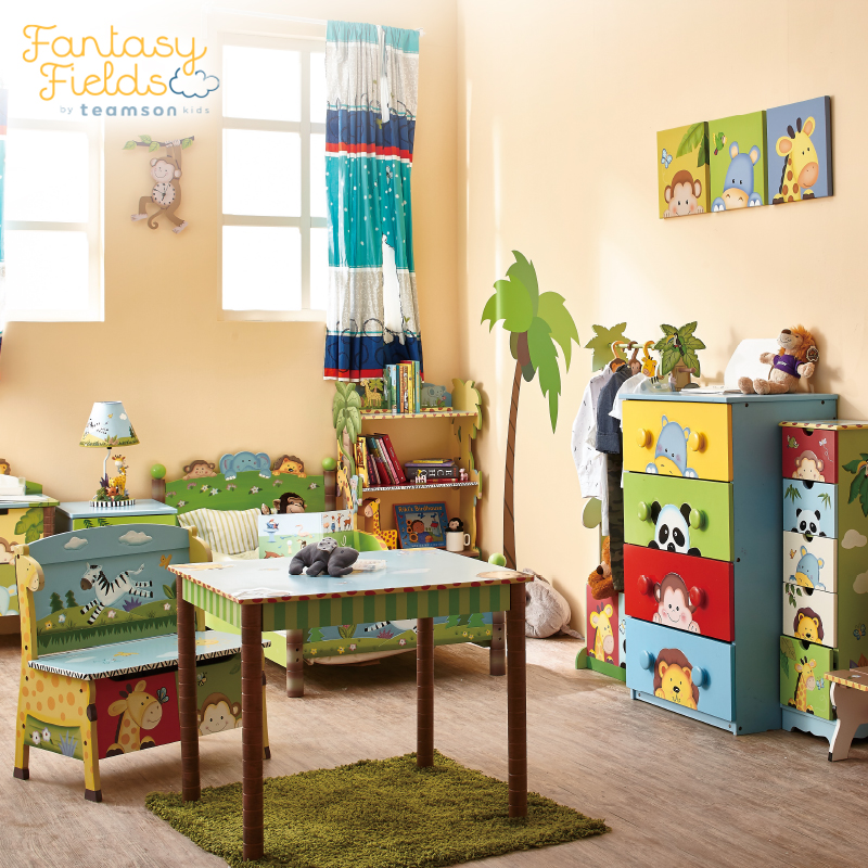 玩具收纳绘本架TEAMSON