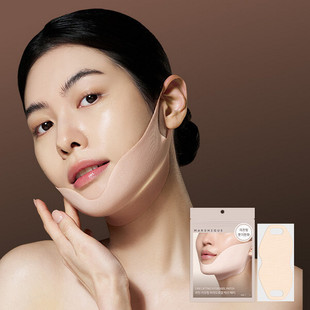 韩国原装正品 进口Marshique下顎線提拉緊至水凝膠貼消除肿胀 3贴