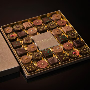 北京宝格丽酒店巧克力礼盒糕点心蛋糕情人节七夕送礼礼盒代购顺丰