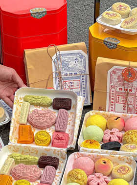 北京饽饽房七十二候饼中式糕点现烤点心伴手礼盒送人侯饼代买顺丰