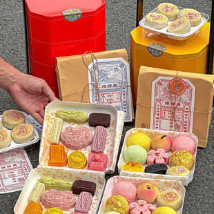 北京饽饽房七十二候饼中式糕点现烤点心伴手礼盒送人侯饼代买顺丰