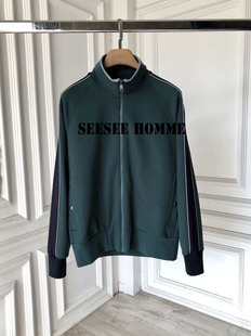 SEESEE 都市时尚运动系列莫代尔混纺高弹力男士休闲春季夹克ZJ390