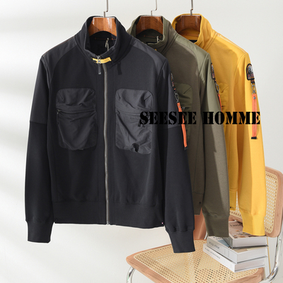 PJSZZ石头岛蒙口立领夹克男户外