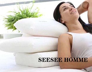 SEESEE HOMME 高性价比 回弹好 护颈竹丝记忆太空枕 ZJ1