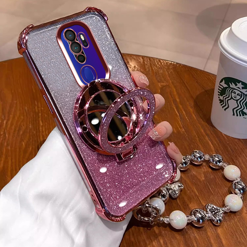 oppoA11手机壳PCHM10镜子支架opopA11X保护套opooa11软壳a11x新款