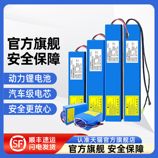 VOA锂能电动车锂电池36V48V滑板车电池24V电动车电瓶滑板车锂电池
