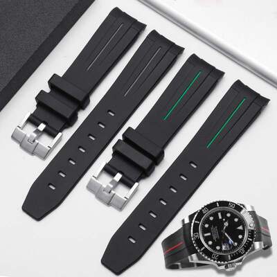 劳力士橡胶适配针扣手表带