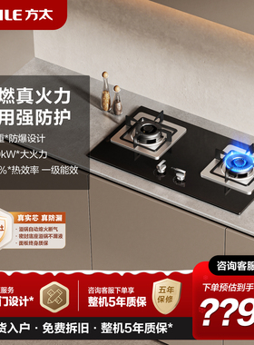 [新品]方太TH30B燃气灶煤气灶家用双灶台天然气液化气官方旗舰店