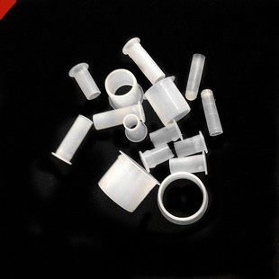 锁杆导向件铁柜门锁配件连杆钢筋护套天地杆塑料套拉胶管直销