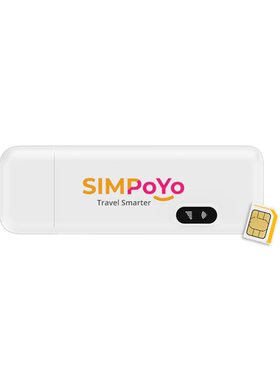 SIMPoYo uFi (SP-N150C4) Plug & Play 4G USB Dongle with Hotsp