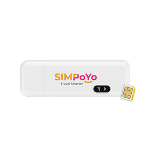 SIMPoYo uFi (SP-N150C4) Plug & Play 4G USB Dongle with Hotsp