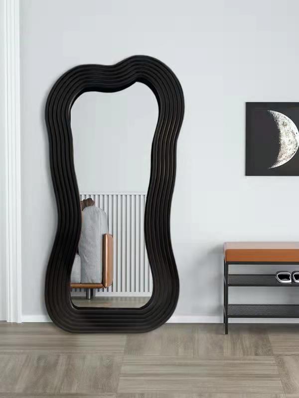 北欧落地镜壁芯异形艺术穿衣镜