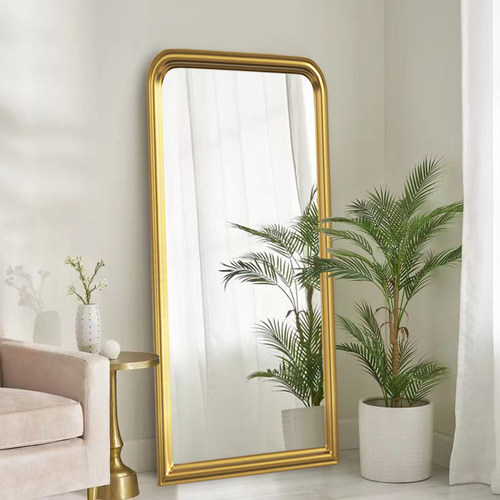 壁芯轻奢拱形复古挂墙式穿衣镜