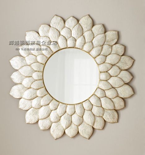 定制时尚风大厅背景墙面装饰镜