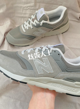 New Balance NB997H系列灰色复古跑鞋低帮男女百搭休闲鞋CM997HCA