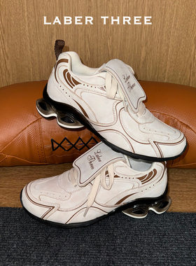 LABERTHREE 25秋冬新品芭蕾运动德训鞋反鞋舌复古时髦休闲气垫鞋
