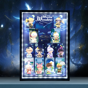 梦里梦外系列适用于泡泡玛特DIMOO架框手办盲盒收纳场景展示盒