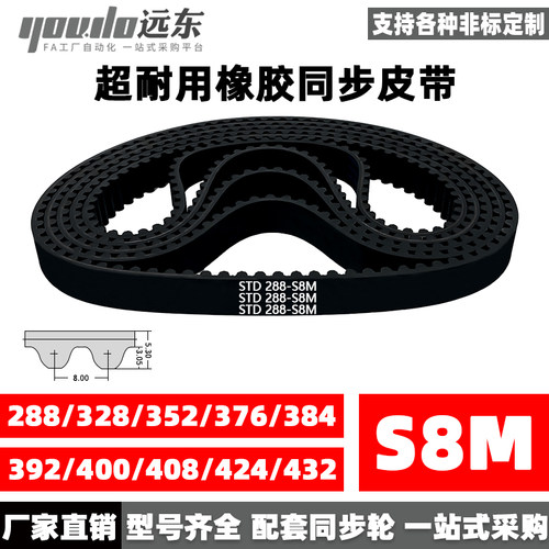 工业皮带橡胶同步带YOUDO