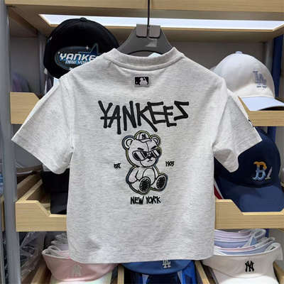 【儿童】韩国代购陈先生mlb短袖T恤半截袖26正品男女童7atsc0463