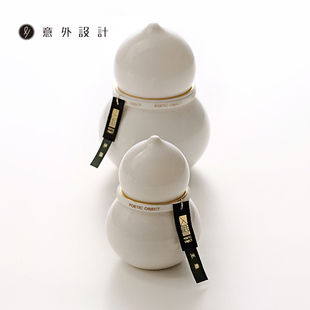 开学礼物意外设计福禄香薰蜡烛陶瓷国风葫芦茶室室内摆件七夕礼物