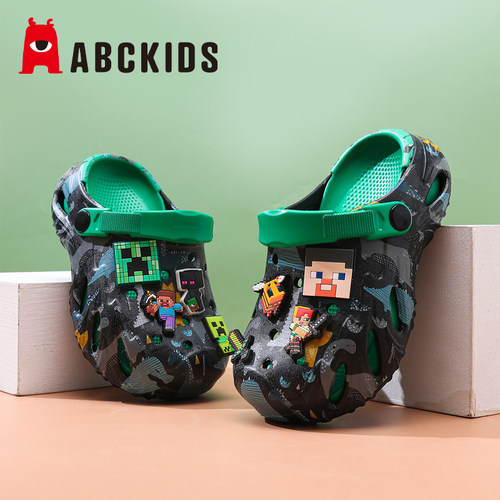 Abckids我的世界洞洞鞋