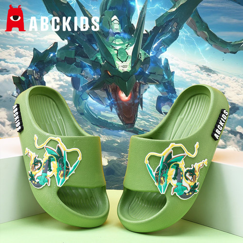 Abckids儿童拖鞋新款宝可梦
