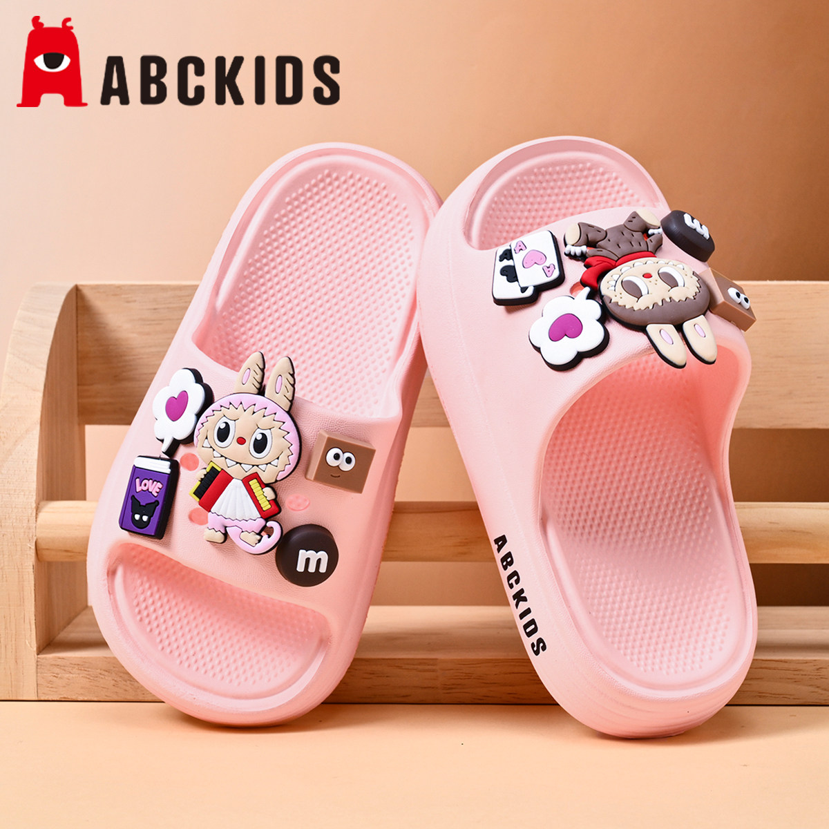 拉布布儿童拖鞋女童洗澡浴室宝宝小童女孩凉拖鞋居家新款防滑软底,童鞋/婴儿鞋/亲子鞋,儿童凉拖鞋,淘宝优惠券,粉丝福利购,淘宝优惠卷