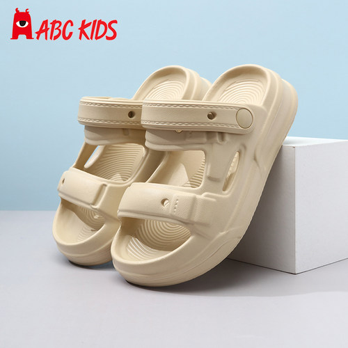 abckids男童凉鞋夏季儿童拖鞋