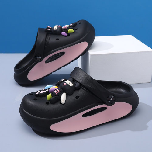 Abckids卡通儿童夏季新款洞洞鞋
