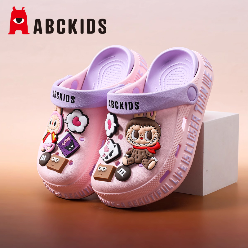 Abckids儿童洞洞鞋拉布布