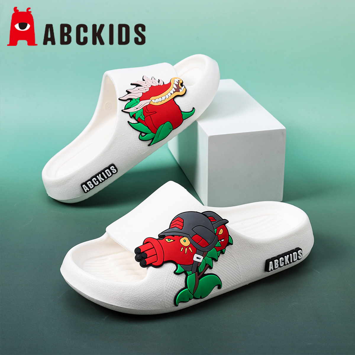 Abckids儿童拖鞋防滑居家凉拖鞋