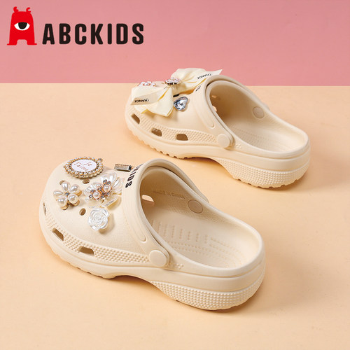 ABCKIDS儿童洞洞鞋夏季女孩拖鞋