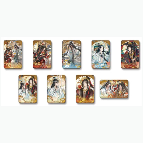 魔道祖师敦煌飞天梦长方形徽章