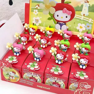 正版HelloKitty款兜风花花系列风车萌趣豆盲盒动漫二次元周边谷子