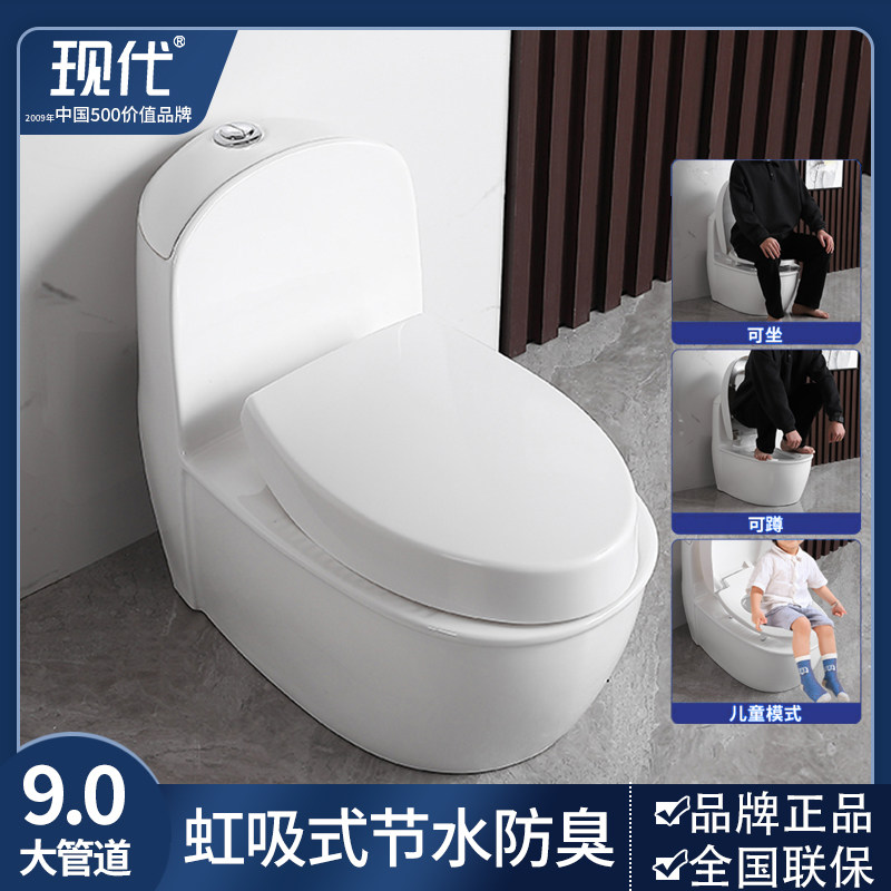 【十大品牌】现代蹲坐两用式马桶