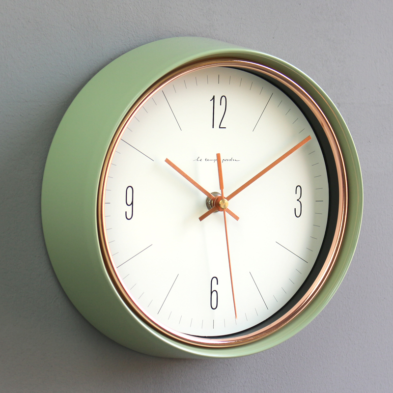 MJK简约现代时尚静音挂钟