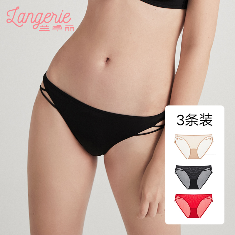 条装三角裤兰卓丽提臀女