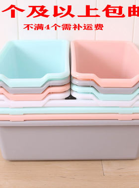 玩具收纳塑料零食箱子婴儿儿童