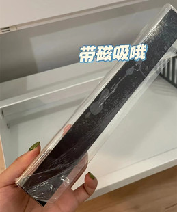 1.8MM磁吸围栏栅栏护栏杆猫咪塑料pvc室内隔离超市货架商品分隔板